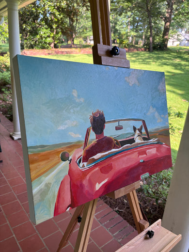 Shotgun by Keith Thomson |  Side View of Artwork 