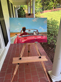 Original art for sale at UGallery.com | Shotgun by Keith Thomson | $2,300 | oil painting | 16' h x 24' w | thumbnail 3