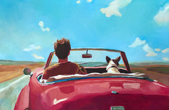 Original art for sale at UGallery.com | Shotgun by Keith Thomson | $2,300 | oil painting | 16' h x 24' w | thumbnail 1