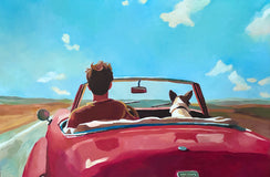 Original art for sale at UGallery.com | Shotgun by Keith Thomson | $2,300 | oil painting | 16' h x 24' w | thumbnail 1