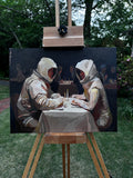 Original art for sale at UGallery.com | Star-Crossed by Keith Thomson | $1,075 | oil painting | 11' h x 14' w | thumbnail 3