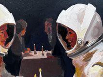 Original art for sale at UGallery.com | Star-Crossed by Keith Thomson | $1,075 | oil painting | 11' h x 14' w | thumbnail 4