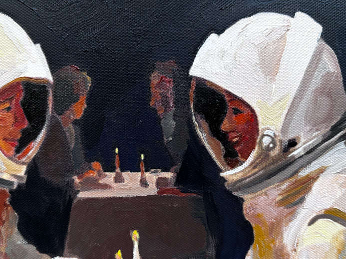Star-Crossed by Keith Thomson |   Closeup View of Artwork 