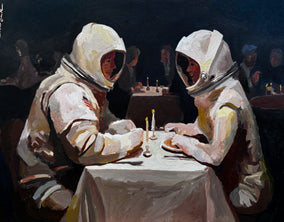 Original art for sale at UGallery.com | Star-Crossed by Keith Thomson | $1,075 | oil painting | 11' h x 14' w