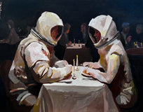 Original art for sale at UGallery.com | Star-Crossed by Keith Thomson | $1,075 | oil painting | 11' h x 14' w | thumbnail 1