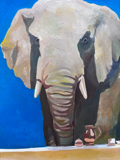 The Cliché by Keith Thomson |   Closeup View of Artwork 