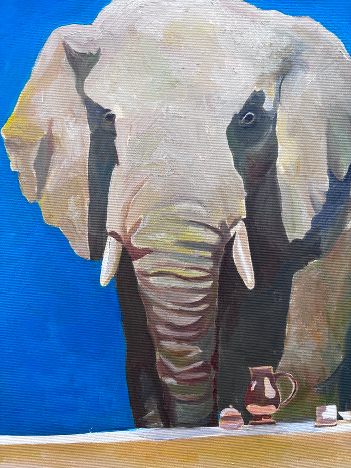 The Cliché by Keith Thomson |  Closeup View of Artwork 