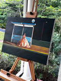 Original art for sale at UGallery.com | The Journey Is Half the Fun by Keith Thomson | $2,700 | oil painting | 16' h x 24' w | thumbnail 2