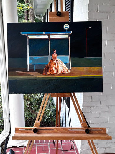 The Journey Is Half the Fun by Keith Thomson |  Context View of Artwork 
