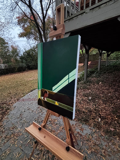 The One by Keith Thomson |  Side View of Artwork 