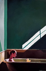 oil painting by Keith Thomson titled The One