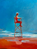 Original art for sale at UGallery.com | The Wednesday After Labor Day by Keith Thomson | $2,300 | oil painting | 16' h x 24' w | thumbnail 3
