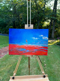 Original art for sale at UGallery.com | The Wednesday After Labor Day by Keith Thomson | $2,300 | oil painting | 16' h x 24' w | thumbnail 4