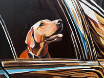 Original art for sale at UGallery.com | Top Dog by Keith Thomson | $3,700 | oil painting | 20' h x 30' w | thumbnail 4
