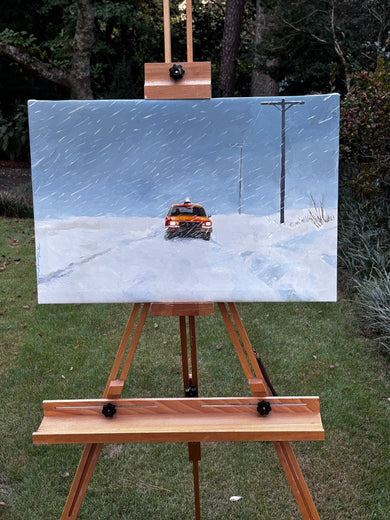 Yellow Christmas by Keith Thomson |  Context View of Artwork 