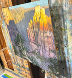 Original art for sale at UGallery.com | The Monument by Kent Sullivan | $4,000 | oil painting | 14' h x 18' w | thumbnail 2