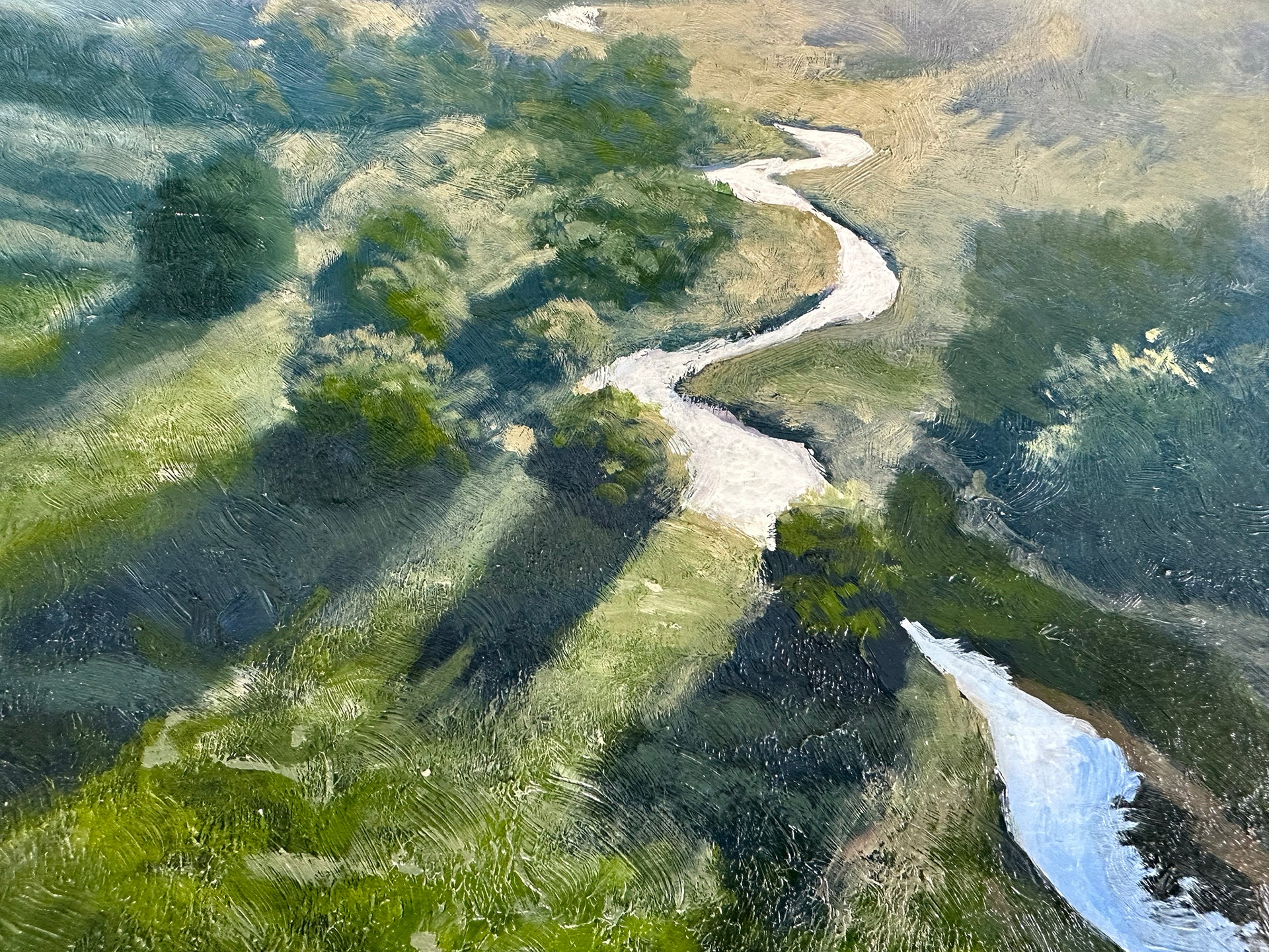 Throwing Shade by Kent Sullivan - oil painting | UGallery