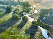 Original art for sale at UGallery.com | Throwing Shade by Kent Sullivan | $4,100 | oil painting | 14' h x 18' w | thumbnail 4