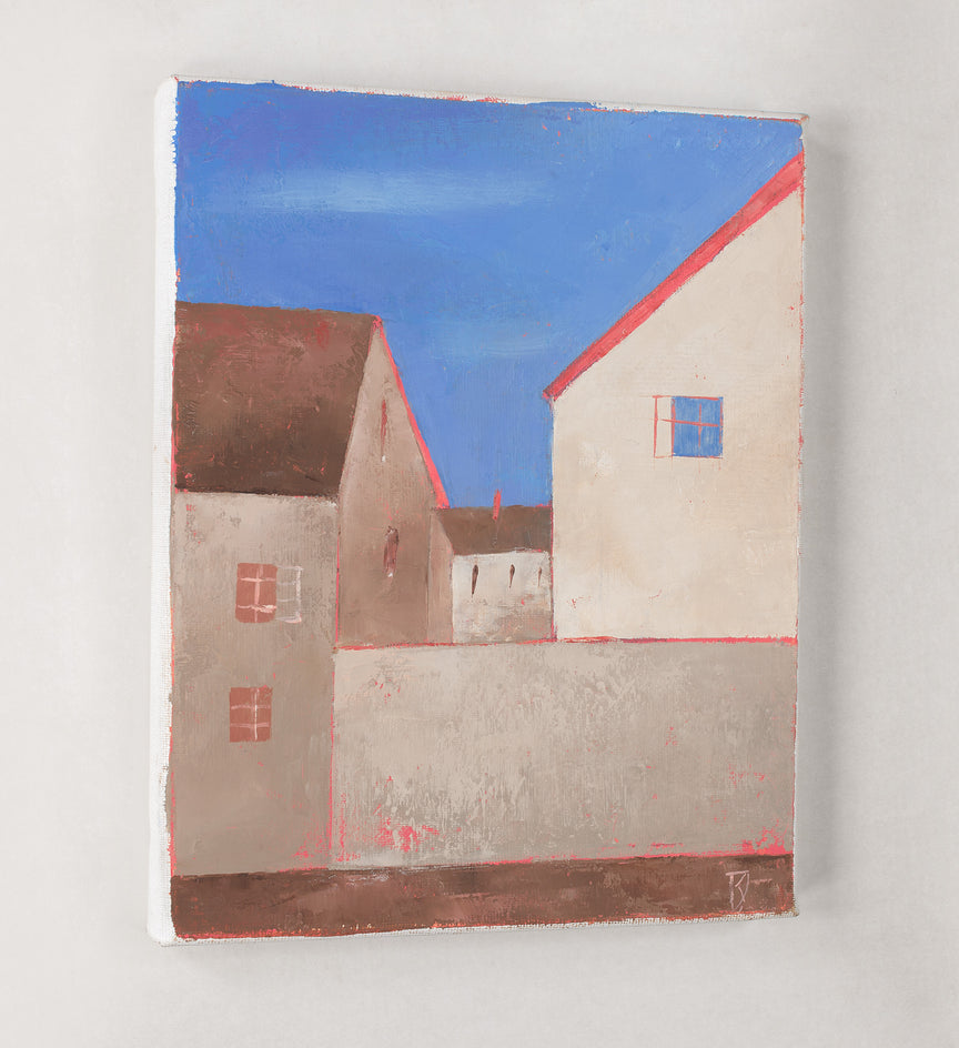 Architectural Forms 2 by Kestutis Jauniškis |  Side View of Artwork 
