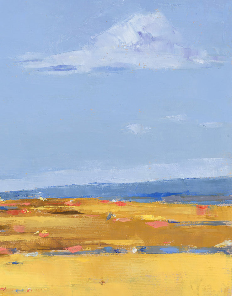 Blooming Fields by Kestutis Jauniškis |  Closeup View of Artwork 