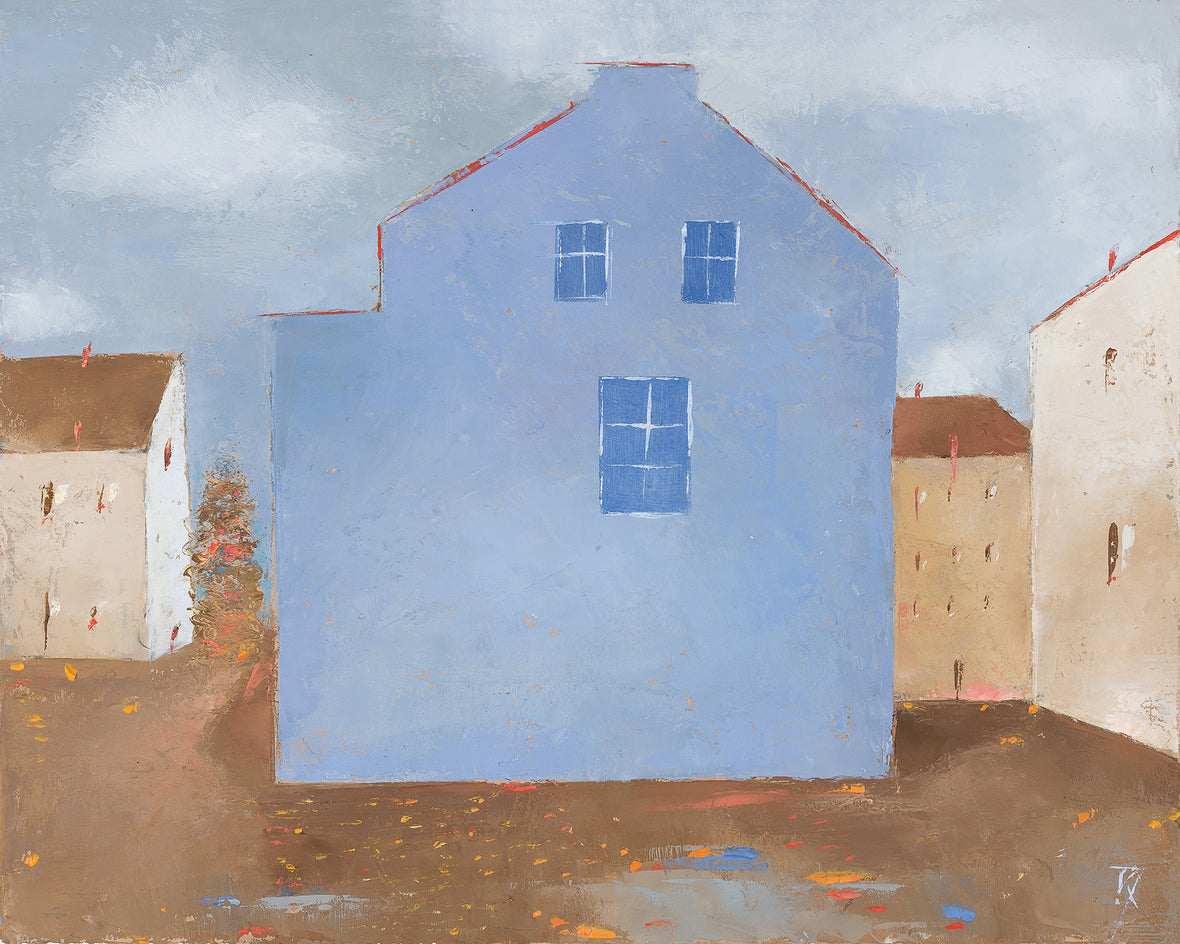 Blue House by Kestutis Jauniškis |  Artwork Main Image 