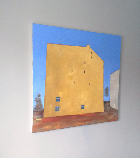 House Wall by Kestutis Jauniškis |  Side View of Artwork 