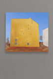 Original art for sale at UGallery.com | House Wall by Kestutis Jauniškis | $2,250 | oil painting | 32' h x 34' w | thumbnail 3