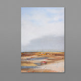 Original art for sale at UGallery.com | Landscape 53 by Kestutis Jauniškis | $850 | oil painting | 23.6' h x 15.7' w | thumbnail 3
