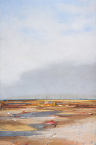 oil painting by Kestutis Jauniškis titled Landscape 53