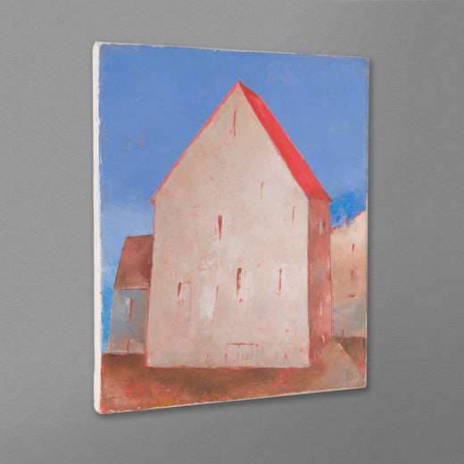 Old City Fragment 2 by Kestutis Jauniškis |  Side View of Artwork 