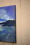 Original art for sale at UGallery.com | Blue Dawn by Kip Decker | $1,475 | acrylic painting | 30' h x 40' w | thumbnail 1