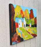 Original art for sale at UGallery.com | Hidden Farm by Kip Decker | $1,075 | acrylic painting | 24' h x 30' w | thumbnail 2