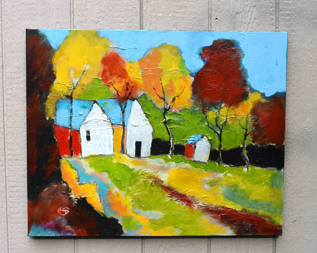 Hidden Farm by Kip Decker |  Context View of Artwork 