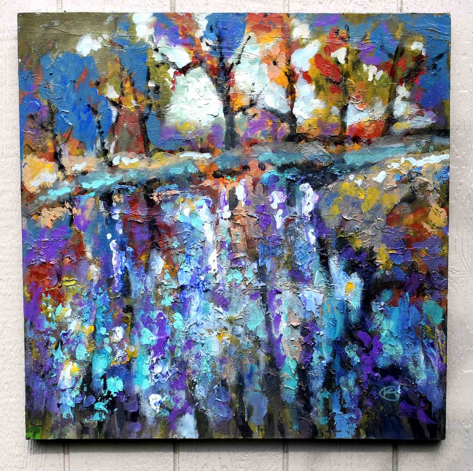 Ripples and Reflections by Kip Decker |  Context View of Artwork 