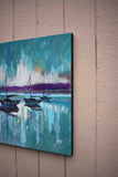 Original art for sale at UGallery.com | Tranquility by Kip Decker | $1,200 | acrylic painting | 30' h x 30' w | thumbnail 1