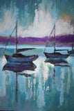 Original art for sale at UGallery.com | Tranquility by Kip Decker | $1,200 | acrylic painting | 30' h x 30' w | thumbnail 3