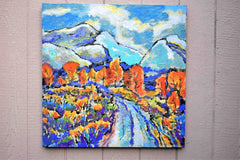 Original art for sale at UGallery.com | Up Yonder by Kip Decker | $1,300 | acrylic painting | 30' h x 30' w | thumbnail 3