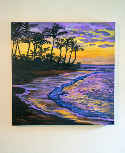 Sunrise in Kauai by Kira Yustak |  Context View of Artwork 