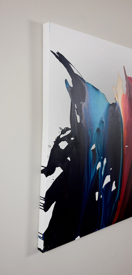 Magnifique by Krispen Spencer |  Side View of Artwork 