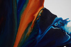 Original art for sale at UGallery.com | Magnifique by Krispen Spencer | $3,800 | acrylic painting | 36' h x 48' w | thumbnail 4