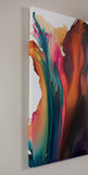 Original art for sale at UGallery.com | Purple Haze by Krispen Spencer | $3,500 | acrylic painting | 36' h x 36' w | thumbnail 2