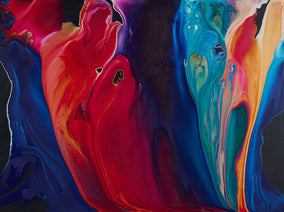 Original art for sale at UGallery.com | Quiet Fire by Krispen Spencer | $4,200 | acrylic painting | 36' h x 48' w