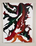 Original art for sale at UGallery.com | Vines by Krispen Spencer | $3,400 | acrylic painting | 48' h x 36' w | thumbnail 3