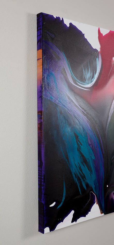Whirlwind Romance by Krispen Spencer |  Side View of Artwork 