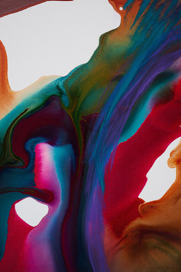 Whirlwind Romance by Krispen Spencer |  Closeup View of Artwork 