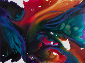 Original art for sale at UGallery.com | Whirlwind Romance by Krispen Spencer | $4,200 | acrylic painting | 48' h x 36' w