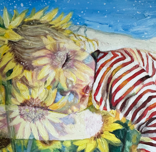 All is Found by Kristen Brown |   Closeup View of Artwork 