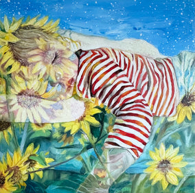 Original art for sale at UGallery.com | All is Found by Kristen Brown | $375 | oil painting | 6' h x 6' w