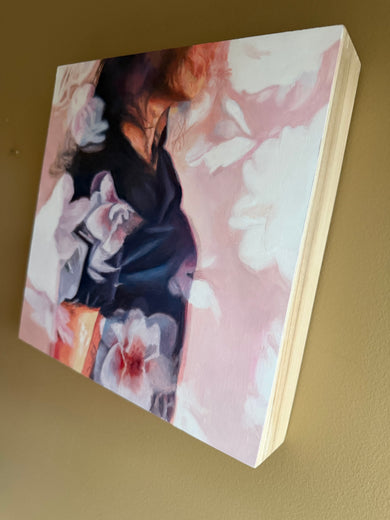 Haircut by Kristen Brown |  Side View of Artwork 