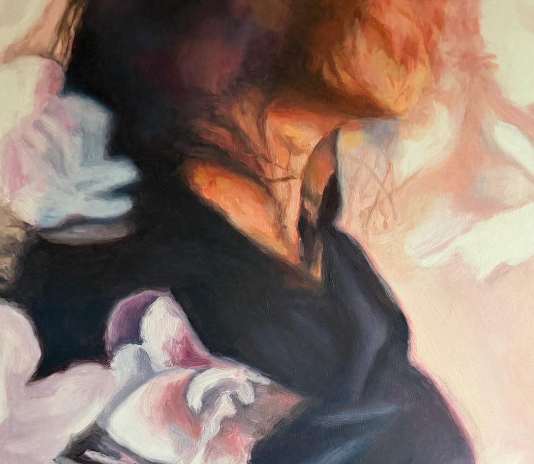 Haircut by Kristen Brown |  Closeup View of Artwork 